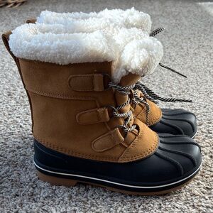Cat & Jack Faux Fur Lined snow Boots